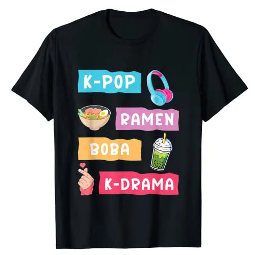 Lifestyle Korean Drama - K-Pop Fashion для любителей корейской футболки
