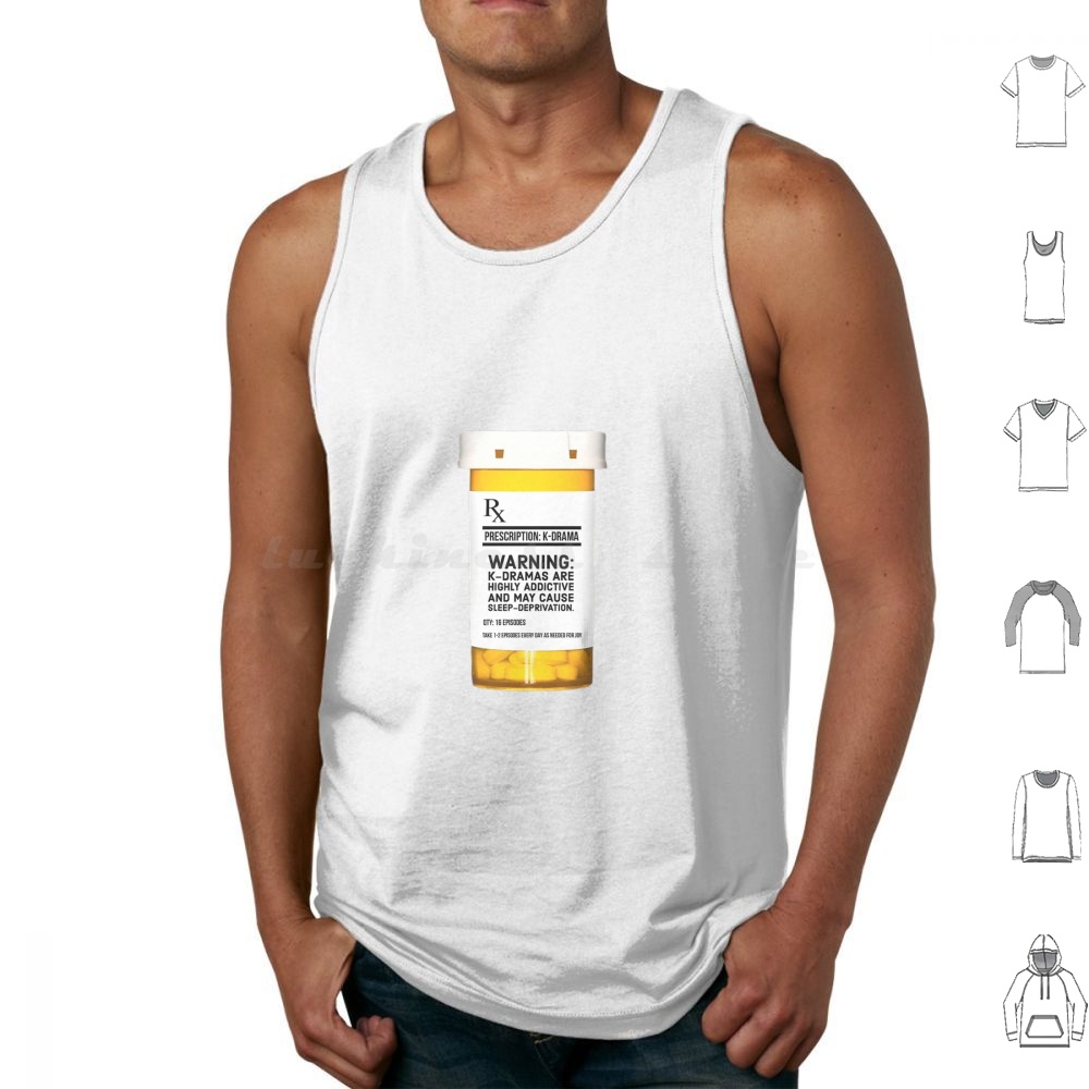 Lifestyle Korean Drama - K-Drama Prescription Tank Tops с принтом