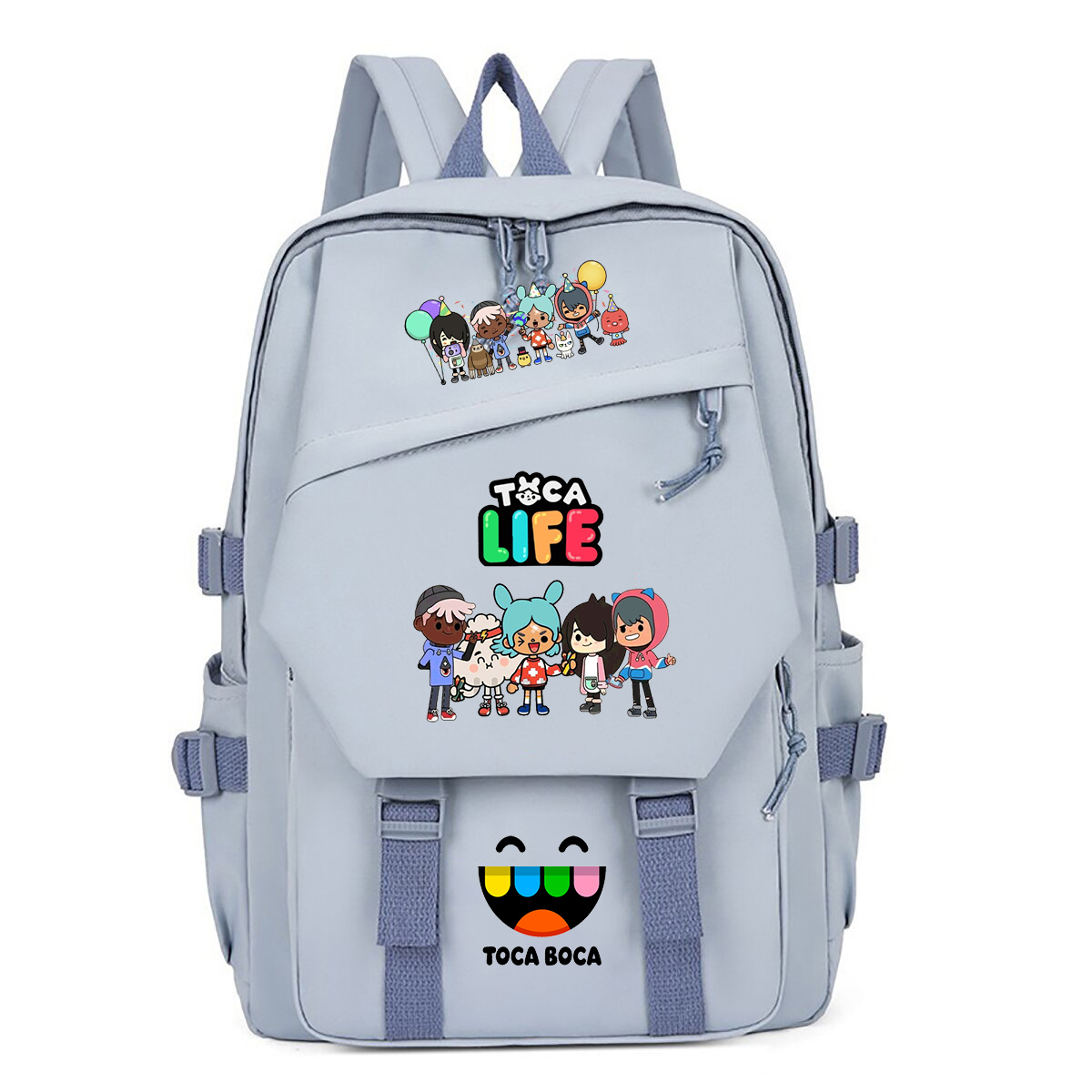 Korean Student Lifestyle - Рюкзак Toca Life World с принтом,