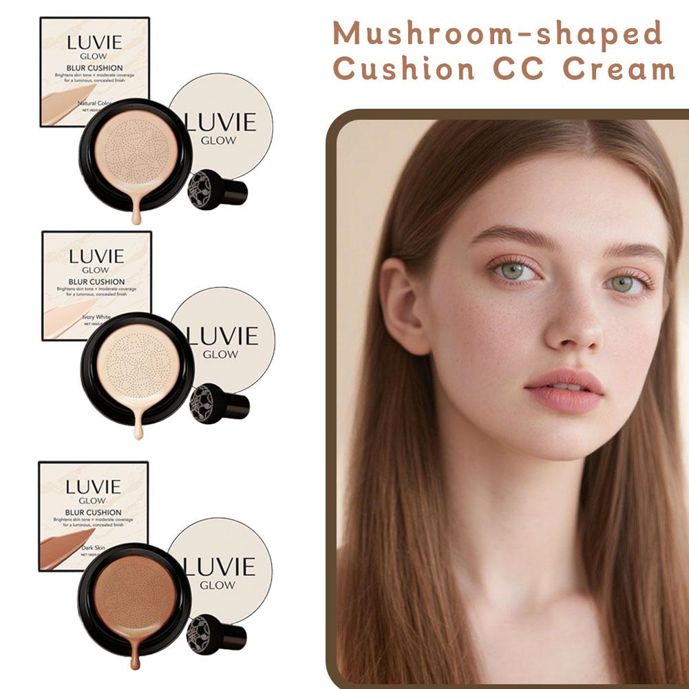 Bb Cushion Korean - LUVIE GLOW Корейская грибная пуховка на
