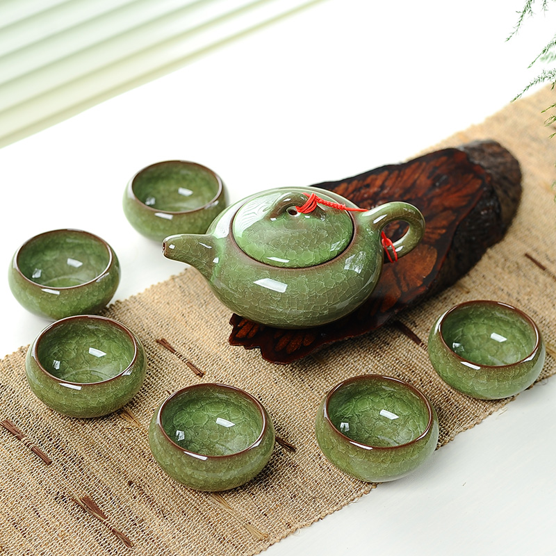 Korean Tea Set - Керамический чайный сервиз из 7 предметов