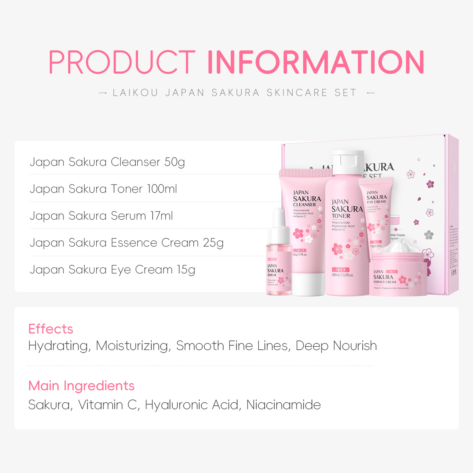 Набор для ухода за кожей LAIKO – обзор и цена Essence Serum Toner