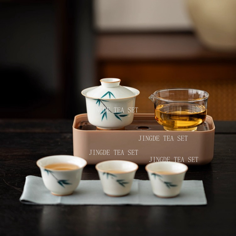 Портативный керамический чайни – обзор и цена Korean Tea Set